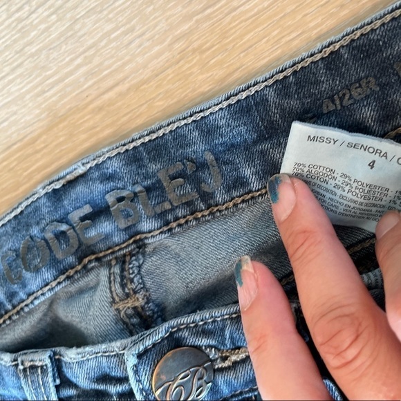 CODE BLEU REGULAR FIT JEANS - Picture 2 of 6